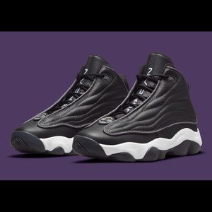 Nike Air Jordan Pro Strong Black White Shoes Sneakers Men's 11.5